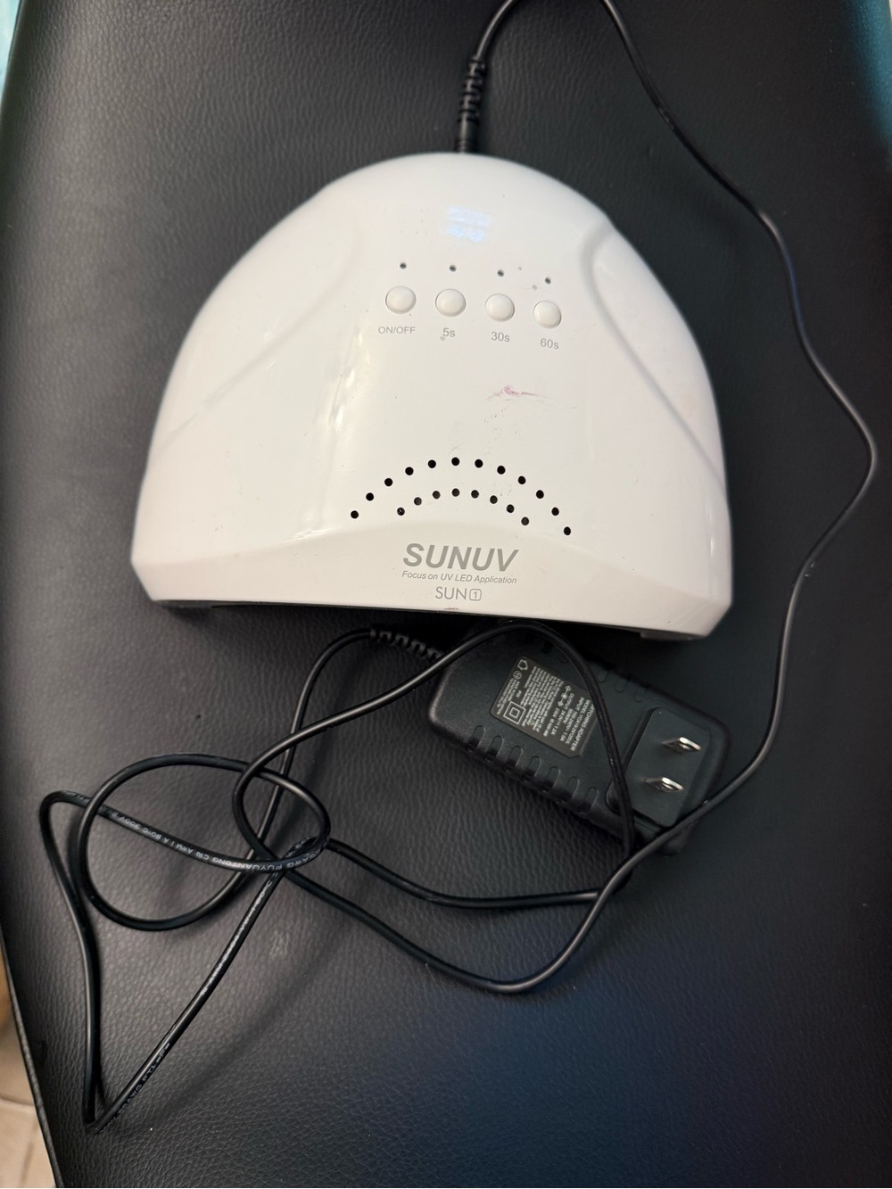 SUNUV White LED UV Nail Lamp – Fast Curing Dryer for Gel Polish